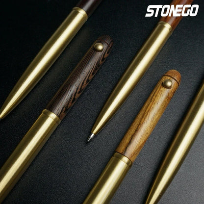 Wooden Retractable Rollerball Pen