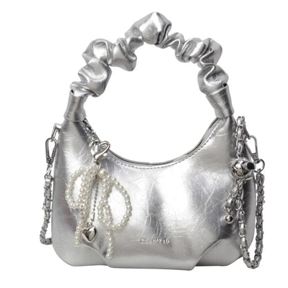 Rhinestone Bow Evening Clutch