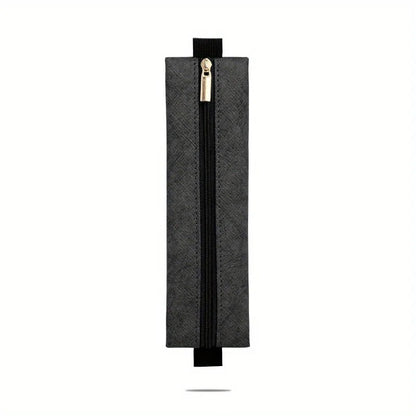 Elastic Zippered Fountain Pen Protective Pouch
