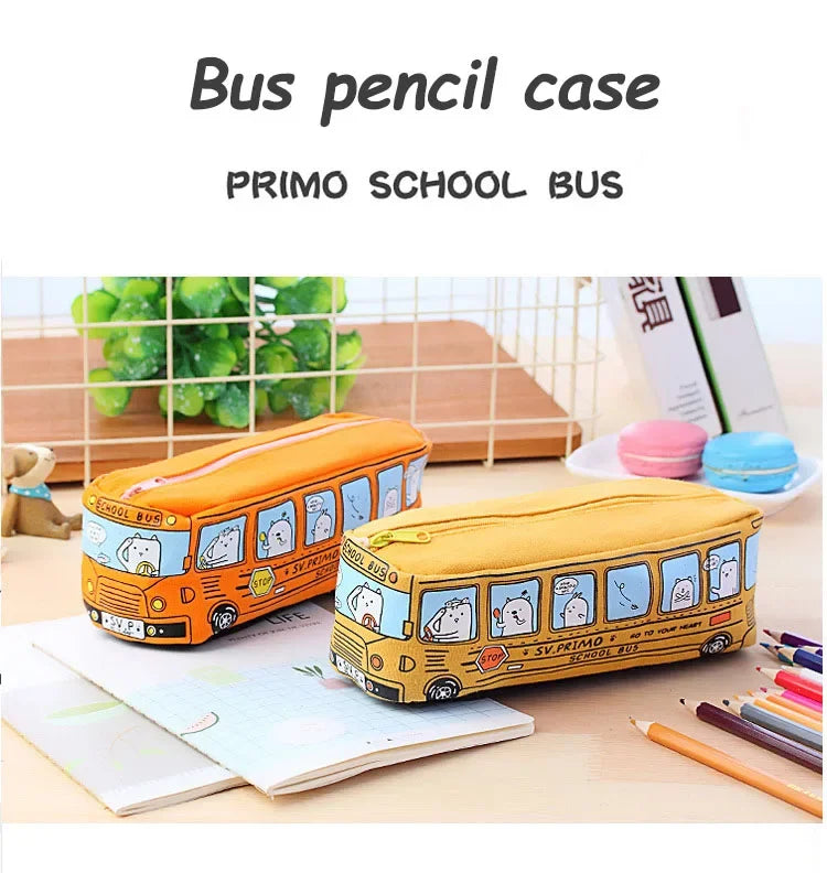 School Bus Pencil Case