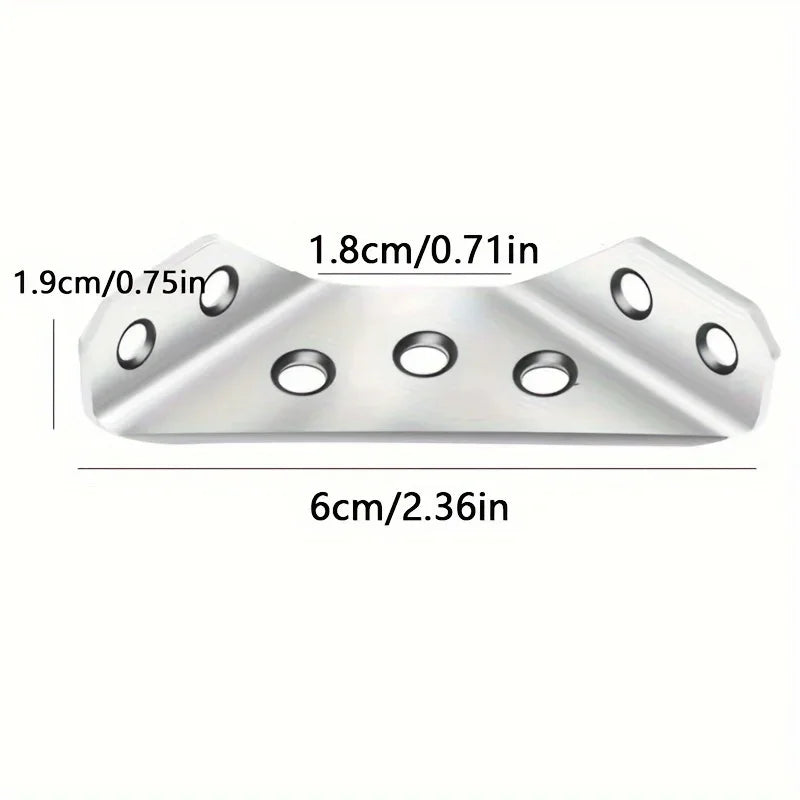 Stainless Steel 90° Corner Brackets
