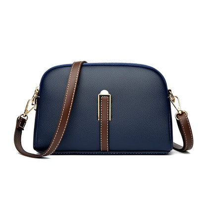 Women’s Genuine Cowhide Leather Crossbody Messenger Bag