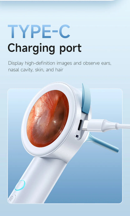 HD Digital Ear Camera Otoscope with Display