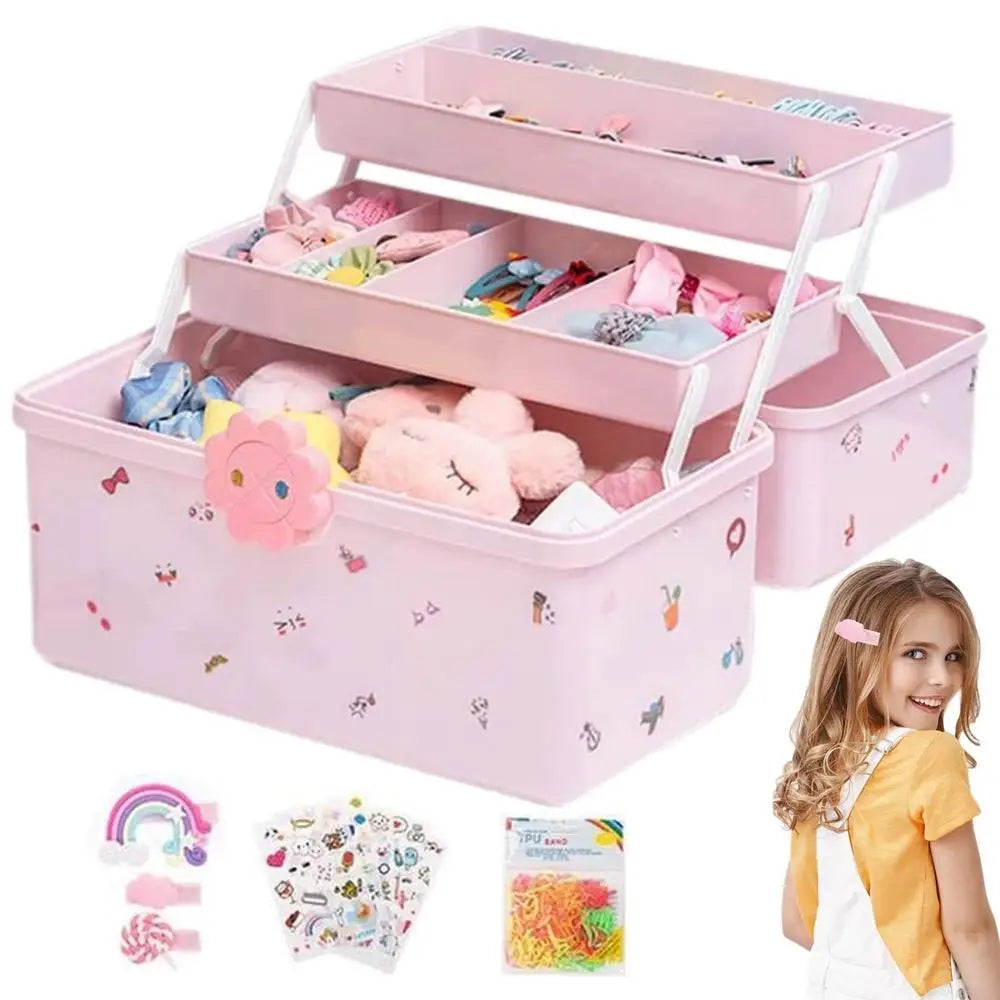 3-Layer Jewellery & Hair Accessories Organiser