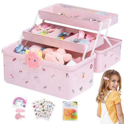 3-Layer Jewellery & Hair Accessories Organiser