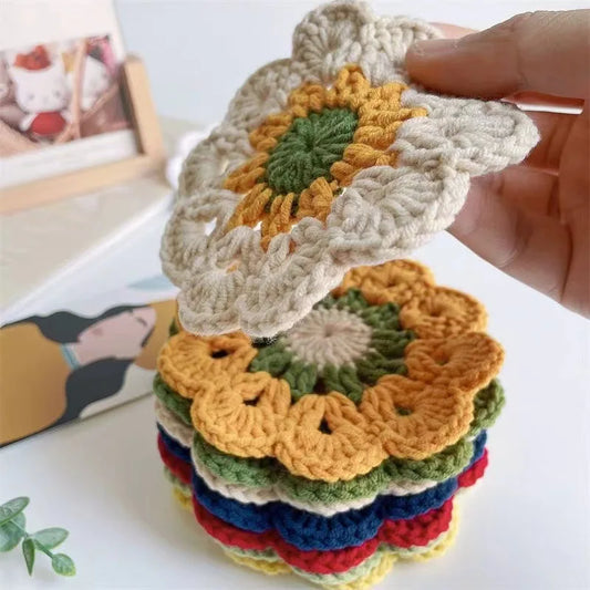 Handmade Crocheted Cotton Coaster