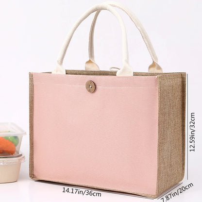 Canvas & Linen Everyday Tote Bag