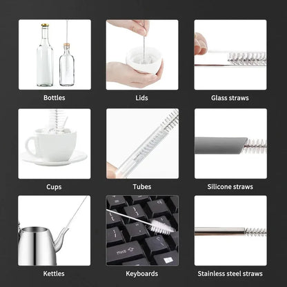 Bottle & Straw Cleaning Brush Set