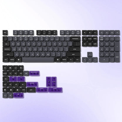 Gradient Purple Low Profile Keycaps