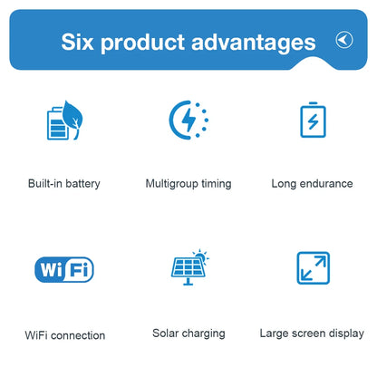 Smart Solar WiFi Irrigation Timer