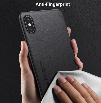 Premium PU Leather Shockproof Case for iPhone