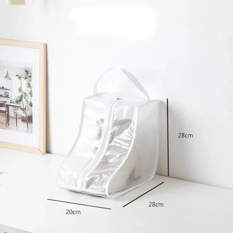 Long Boot & Shoe Storage Bag with Zipper