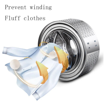 Natural Wool Dryer Balls – Reusable Laundry Fabric Softener Set