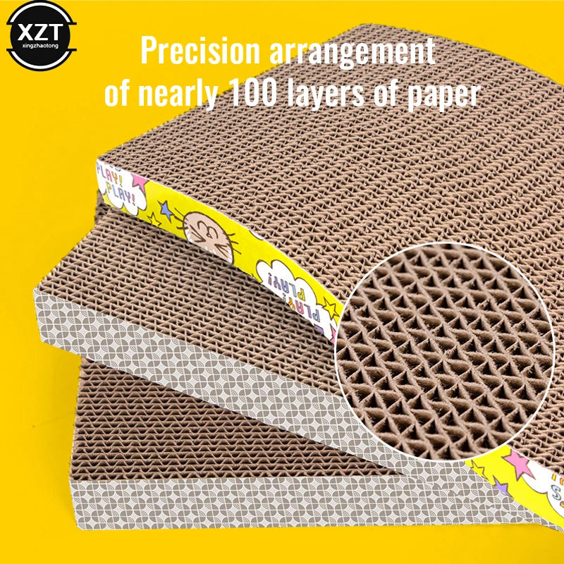 Cat Corrugated Scratching Board Claw Toy