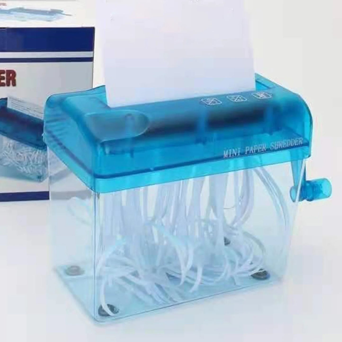 Portable Manual Paper Shredder