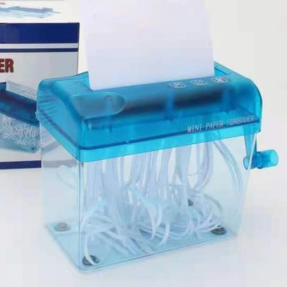 Portable Manual Paper Shredder