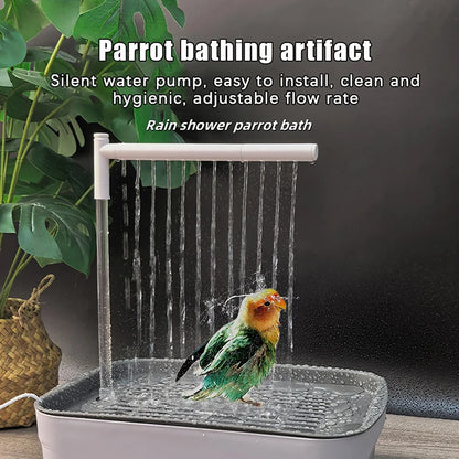 Automatic Bird Bath Fountain with Circulating Water