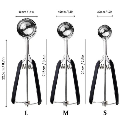 Stainless Steel Cookie Dough Scoop