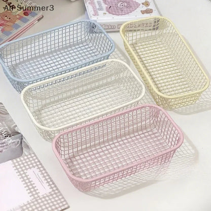 Metal Wire Desktop Storage Basket