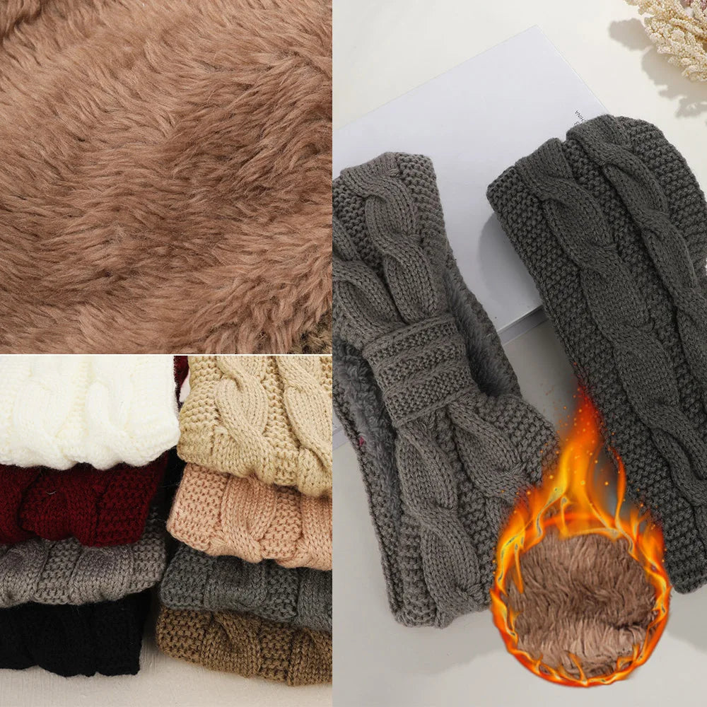 Women’s Winter Knitted Wide Headband