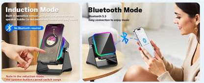 Magnetic Bluetooth Speaker Phone Stand