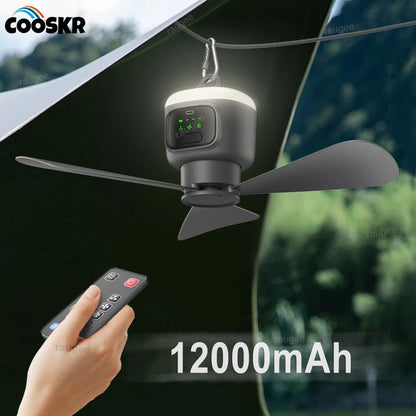 Rechargeable Camping Ceiling Fan