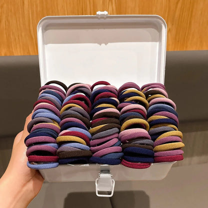 Colorful Elastic Hair Ties for Girls