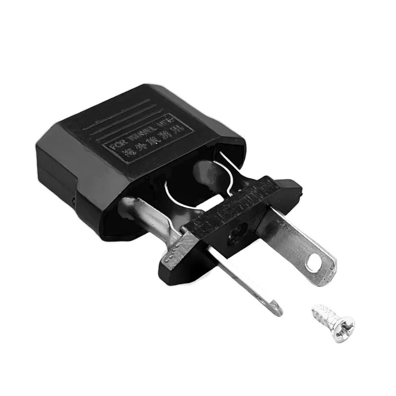 US to EU Travel Plug Adapter