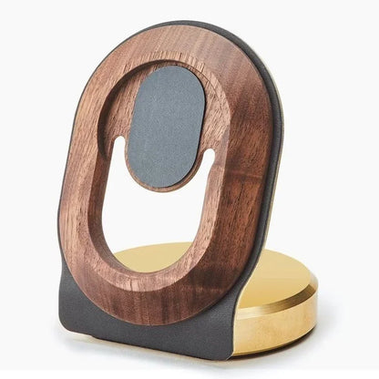 Wooden Magnetic Charging Stand for Smartphones