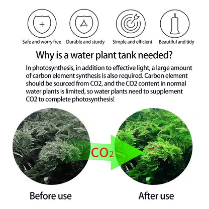 Aquarium CO₂ Aluminum Cylinder