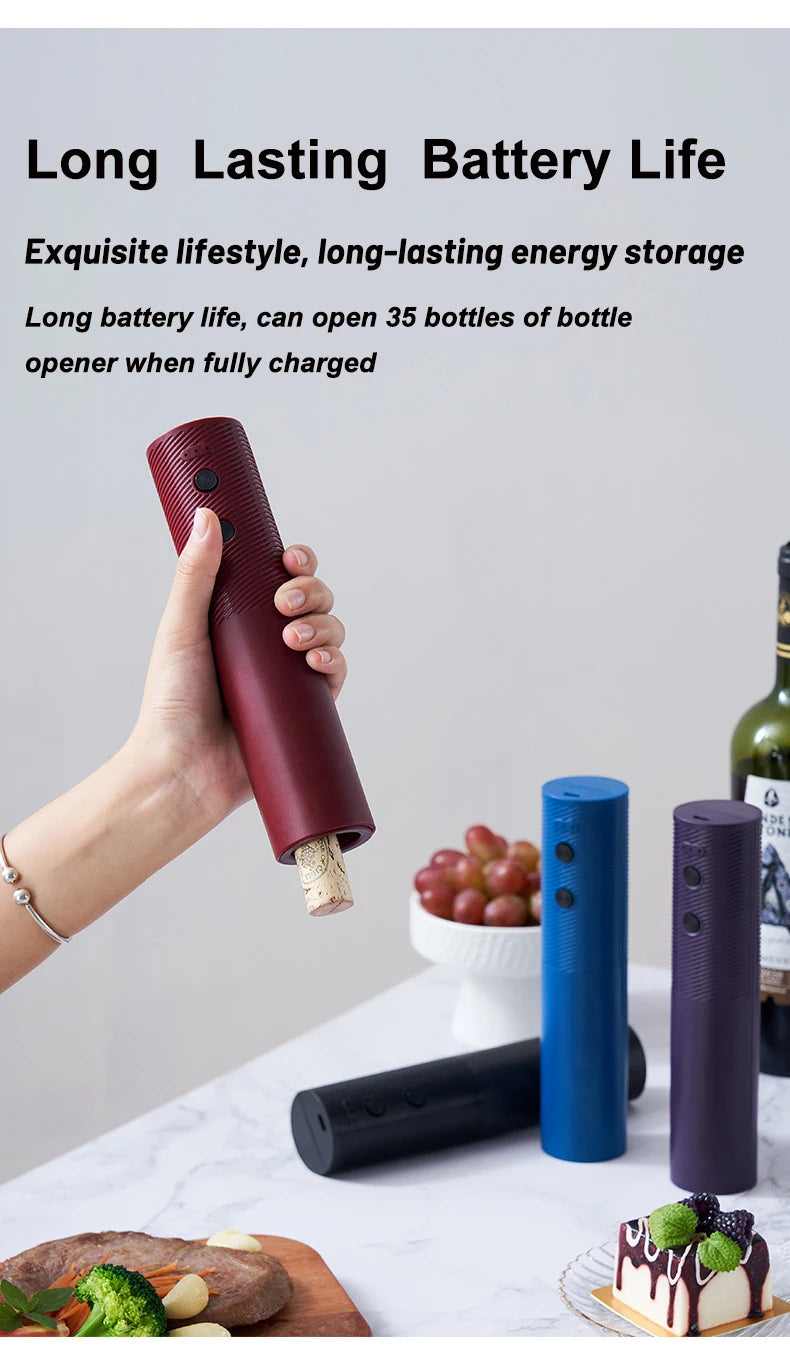 USB Rechargeable Electric Wine Bottle Opener