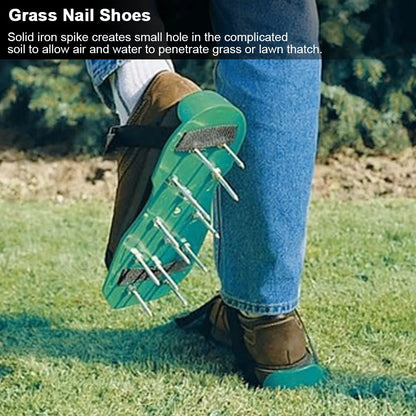 Grass Nail Shoes Lawn Aerator Sandals