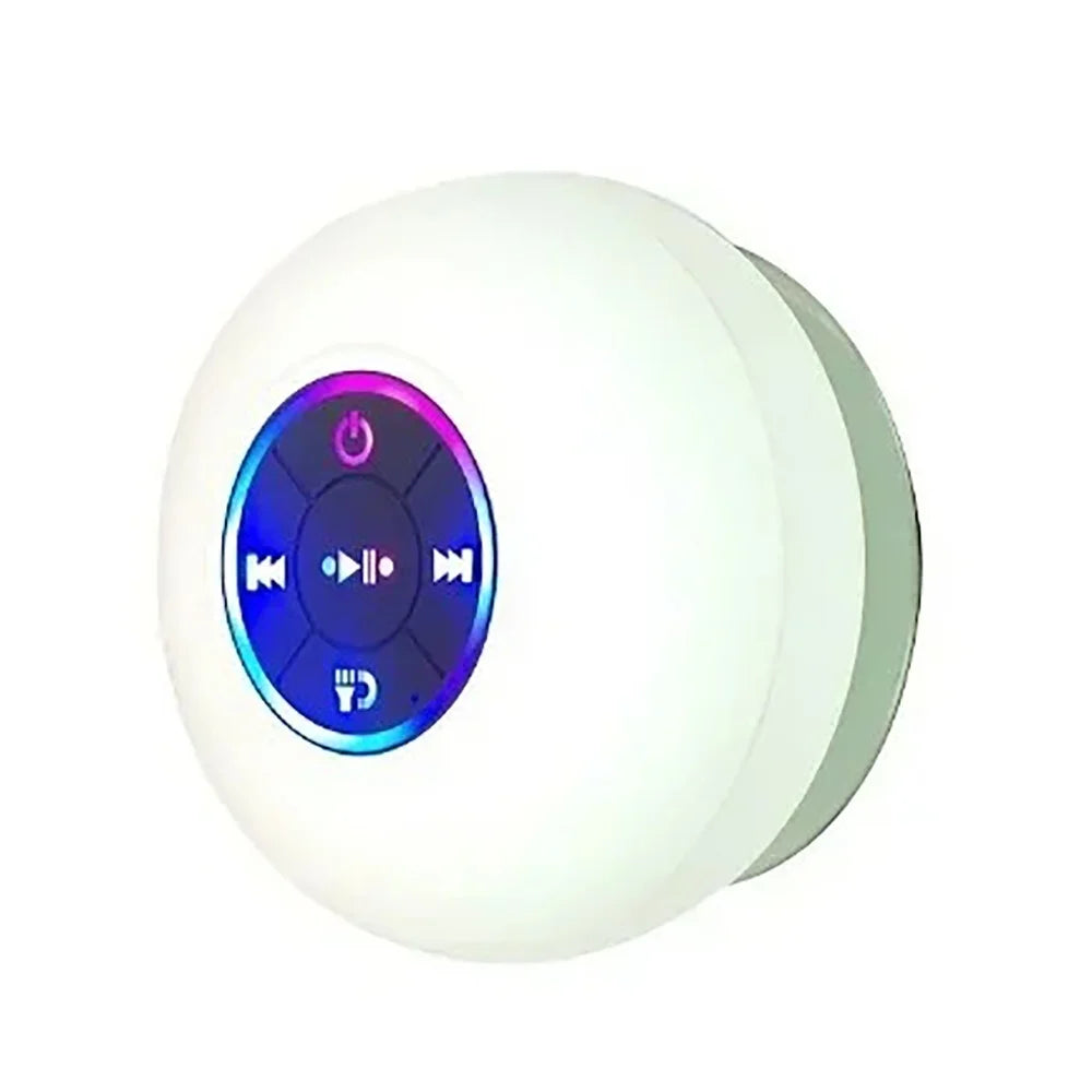 Mini Waterproof Bluetooth Speaker with Suction Cup