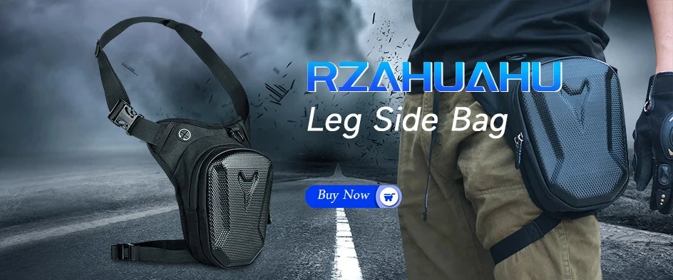 Motorcycle Leg Bag with EVA Hard Shell