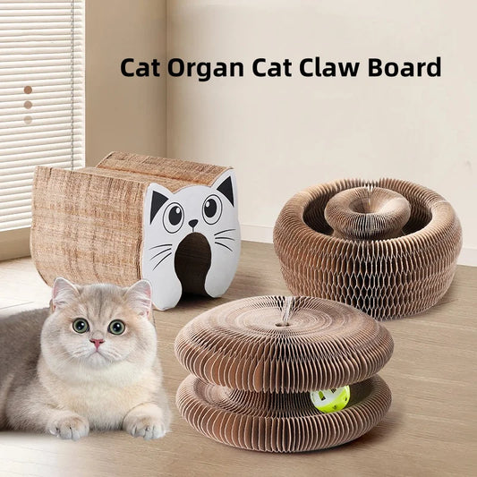Creative Foldable Cat Scratching Board Toy