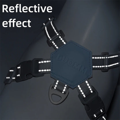 Dog Harness Leash Set – Reflective Breathable Pet Vest Harness