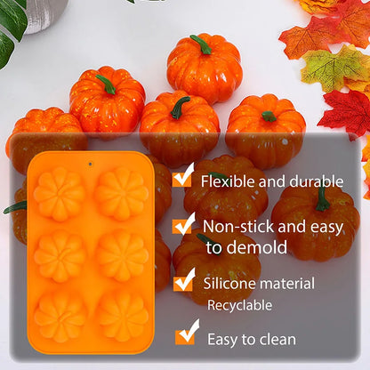 Reusable Food Grade Pumpkin Silicone Baking Mold