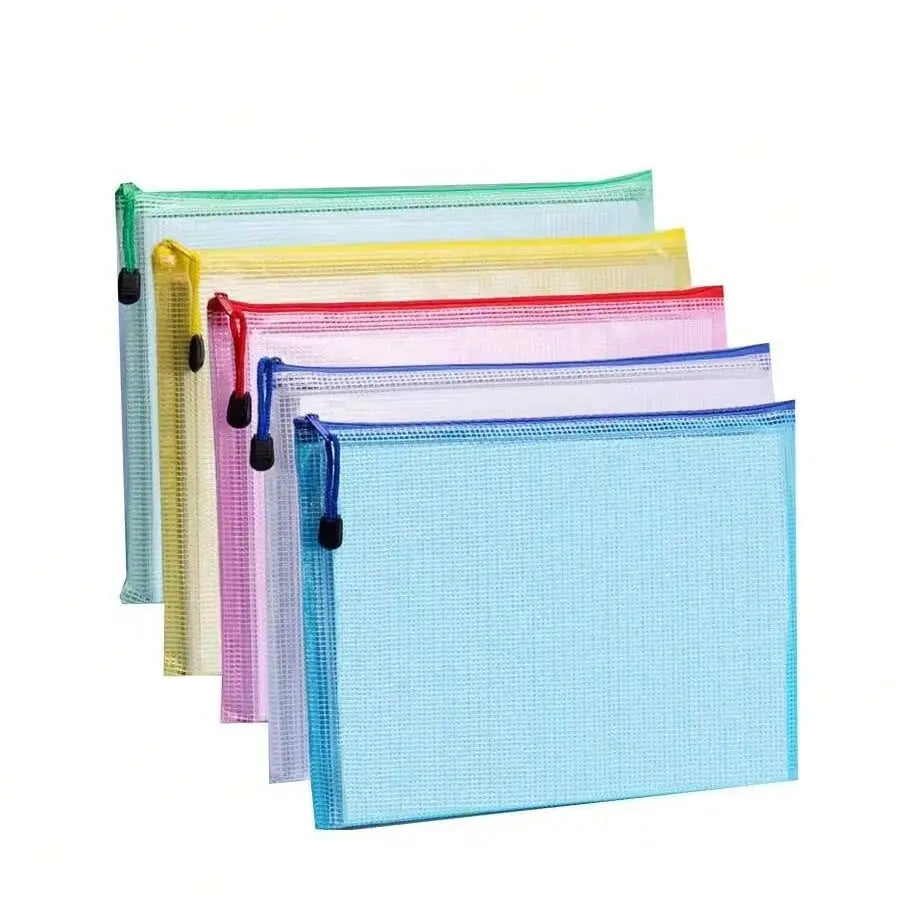 Waterproof A4 Zipper File Bag