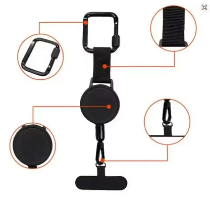 Retractable Phone Safety Lanyard