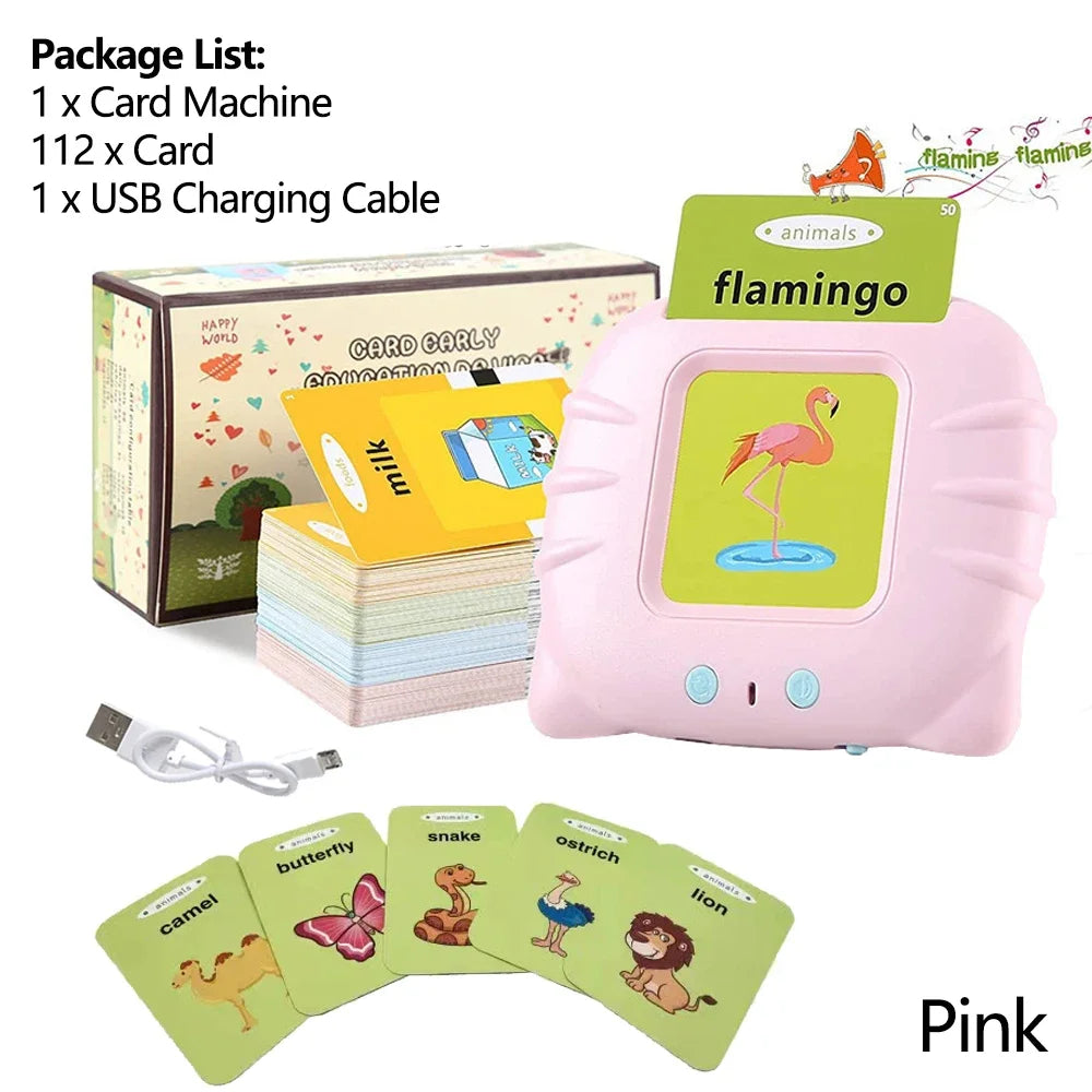 Talking Flash Cards Learning Machine