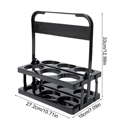 Foldable 6-Bottle Drink Carrier