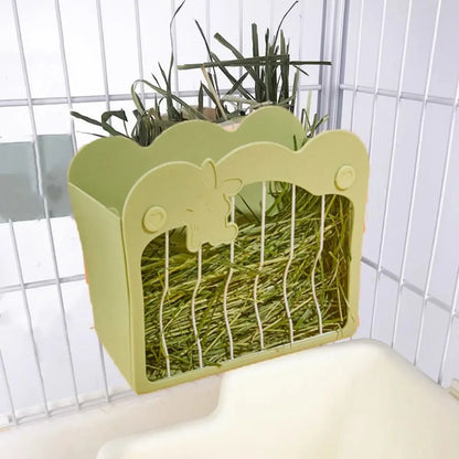 Hanging Rabbit Hay Feeder Rack