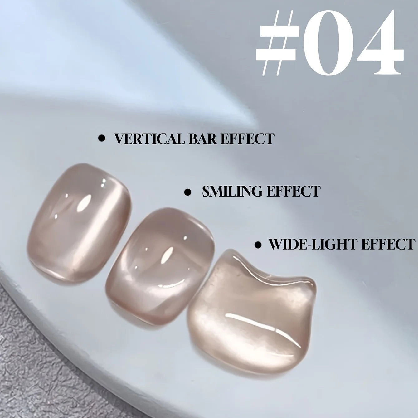 WS Glass Bead Cat Eye Gel Polish