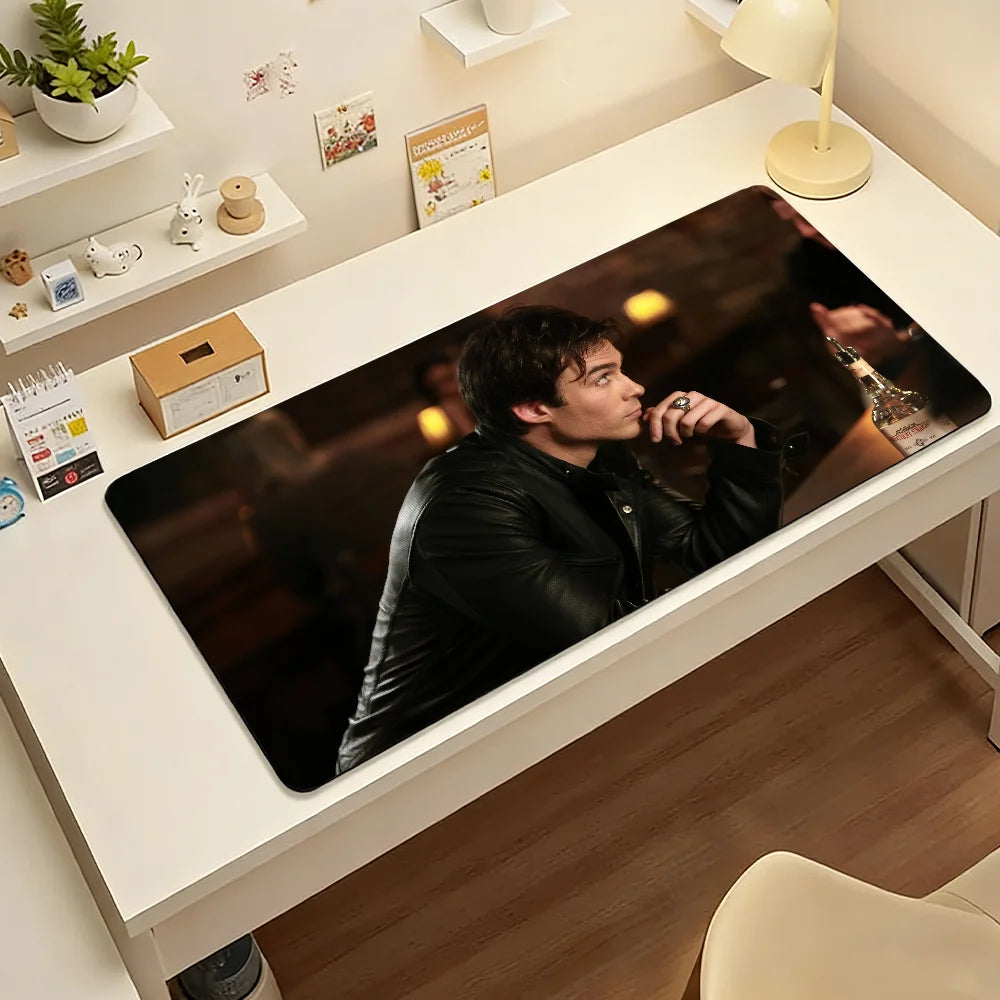 Damon Salvatore Non-Slip Extended Mouse Pad