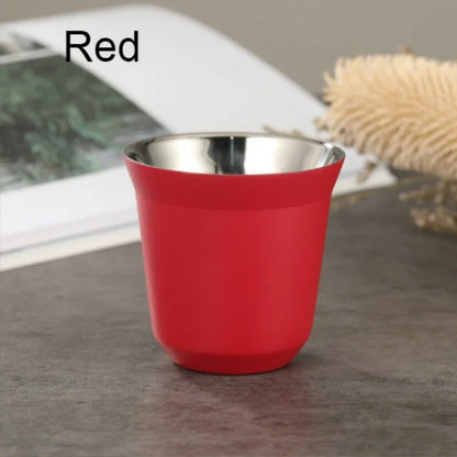 Reusable 304 Stainless Steel Coffee Cup