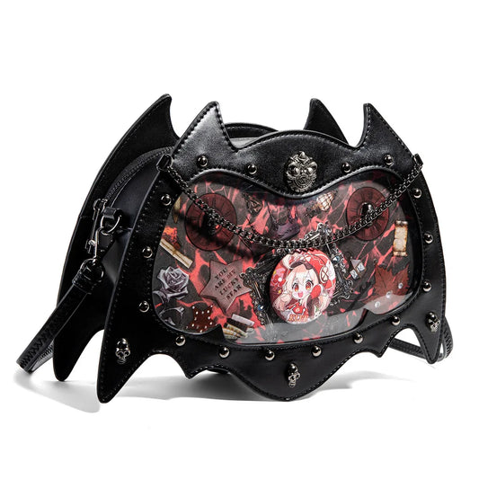 Gothic Y2K Ita Crossbody Shoulder Bag