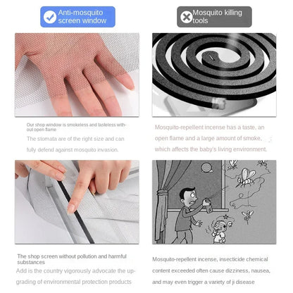 Self-Adhesive Mosquito Window Screen