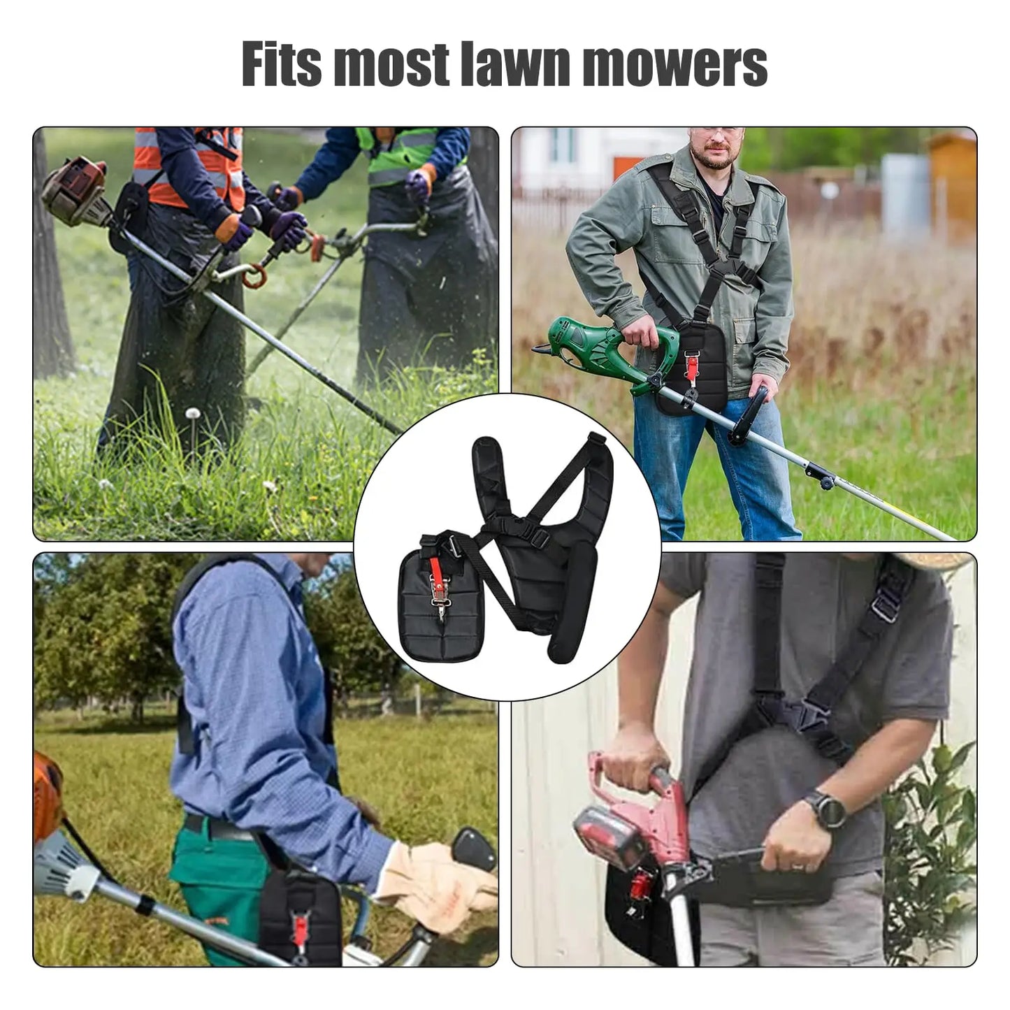 Universal Zero Gravity Brush Cutter Harness