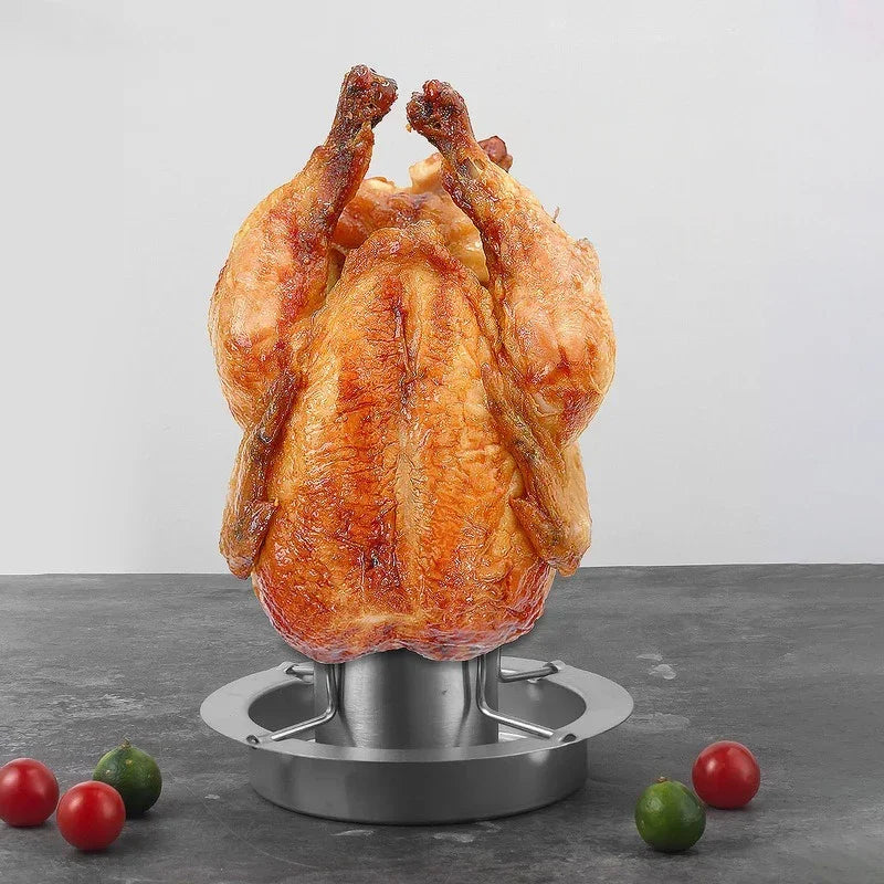 Stainless Steel Vertical Chicken Roaster Rack