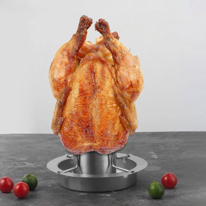 Stainless Steel Vertical Chicken Roaster Rack
